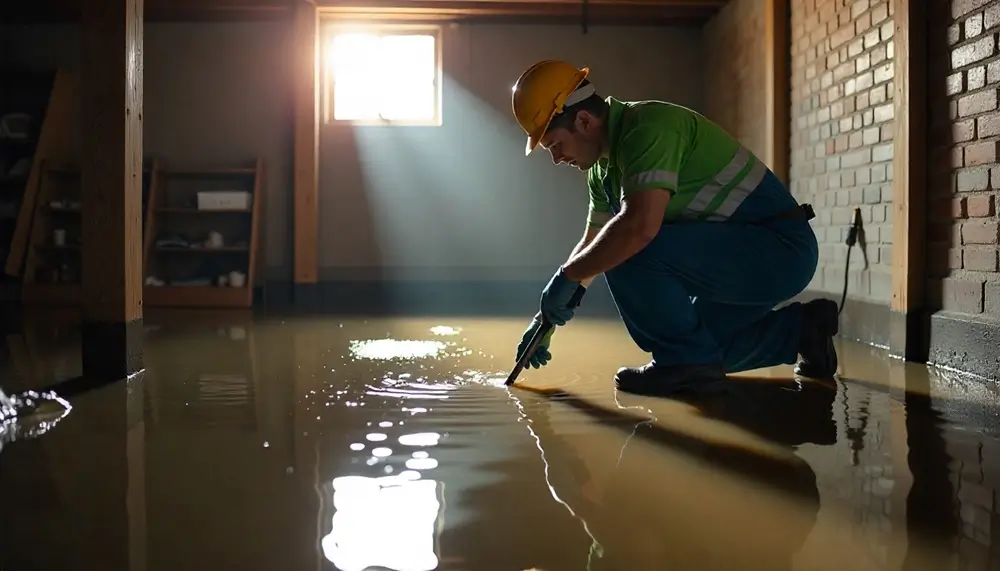 Professional water damage restoration services in Kewadin, MI